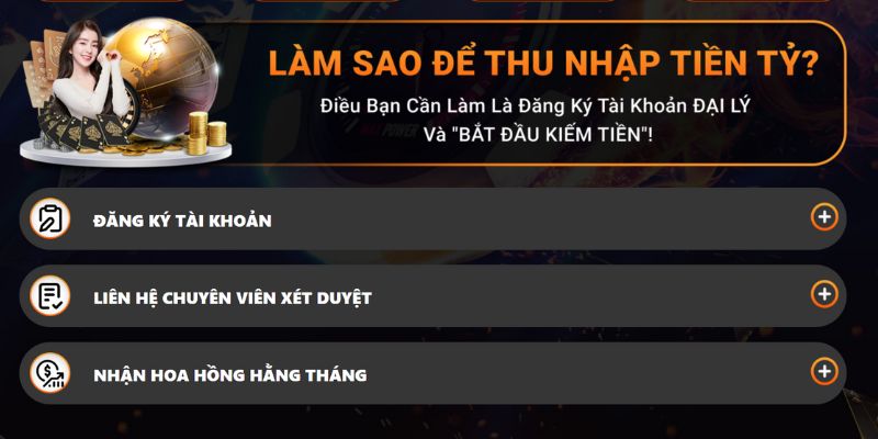 Các bước đăng ký làm đại lý 789BET rất đơn giản 