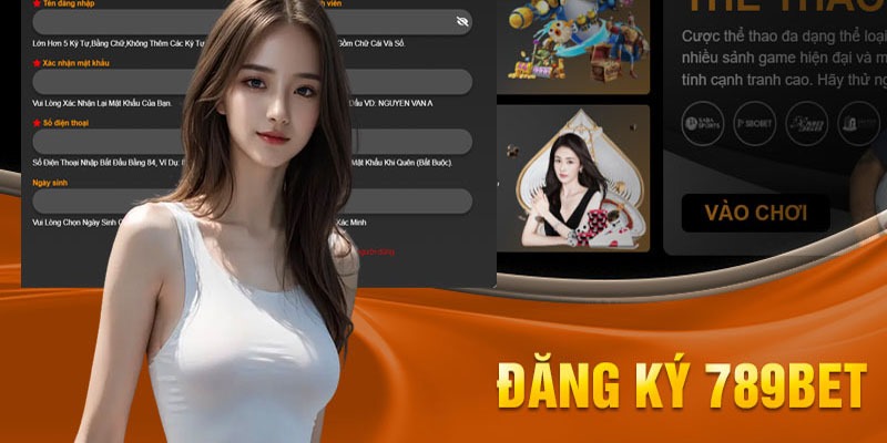Đăng ký 789Bet cực kỳ nhanh chóng và bảo mật